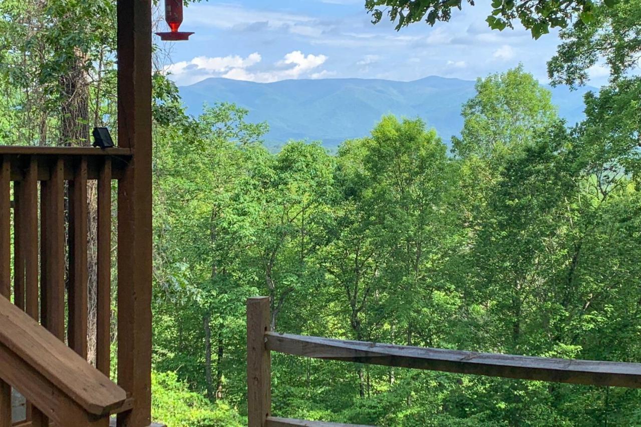 Cozy Cabin With Hot Tub And Smoky Mountain Views! Villa Bryson City Buitenkant foto