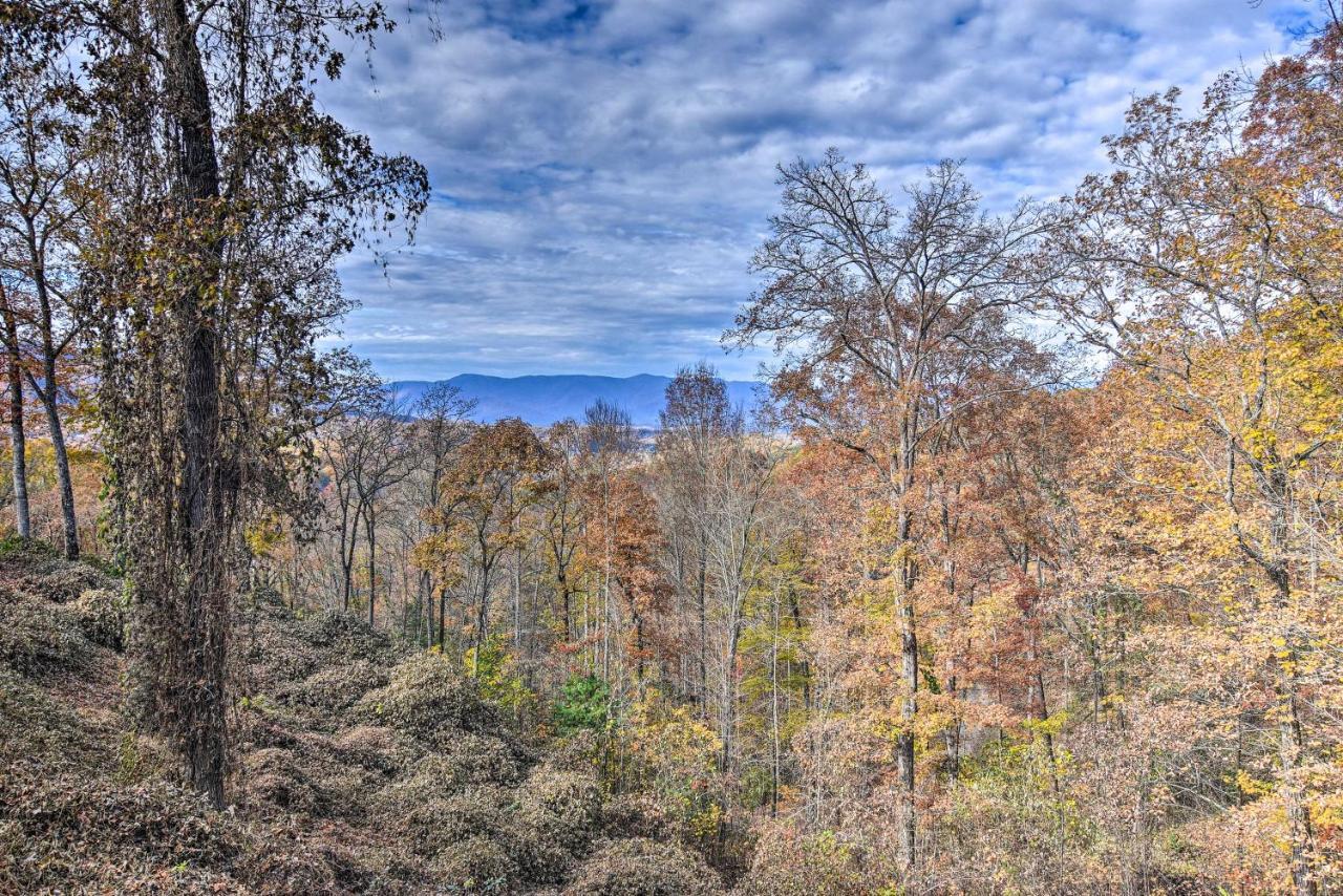 Cozy Cabin With Hot Tub And Smoky Mountain Views! Villa Bryson City Buitenkant foto